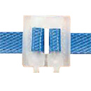 bouche plastique autobloquante pour feuillard