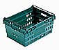 bacs gerbables &agrave; rabats - 17 litres - ref15018 VERT