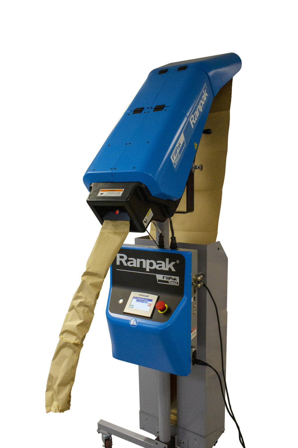 machine de calage papier ranpak, la padpak junior